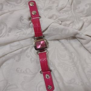 WORKING Marco Roma Pink Strap Watch